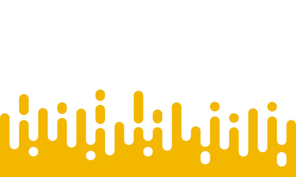 Abstract yellow Rounded Lines Halftone Transition