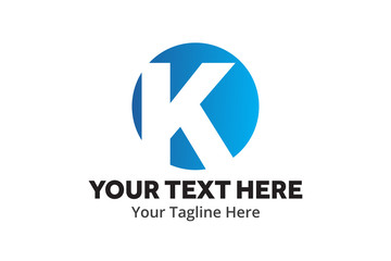 alphabet k letter unique simple logo creative design in flat style with color . k letter logo creative simple k logo creative design in flat style with color