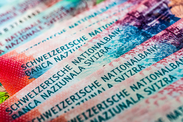 Fototapeta premium Schweizer Franken 