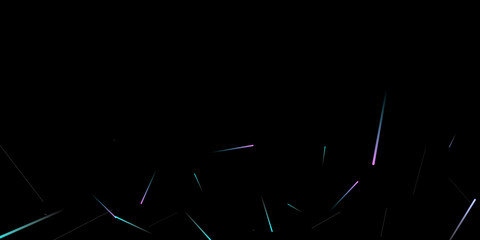 Fast Effect. Motion Neon Light Movement static