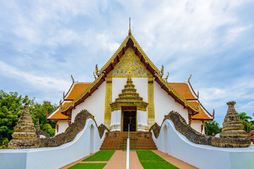 Fototapeta na wymiar Wat Phumin, Muang District, Nan Province, Thailand.