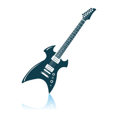 Obraz premium Electric Guitar Icon