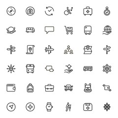 Line icon set