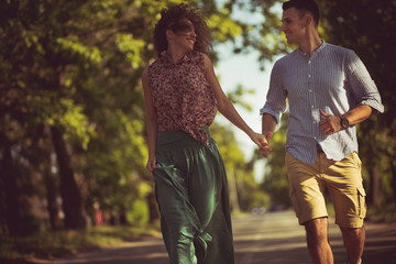 Their love is full of fun.