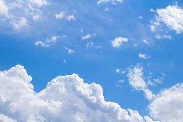 Fototapeta na wymiar 青い空と積乱雲