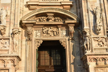 Obraz premium Milan Cathedral, detail