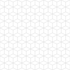Vector high quality seamless subtle pattern. Modern stylish abstract texture. Repeating geometric tiles from cubic elements