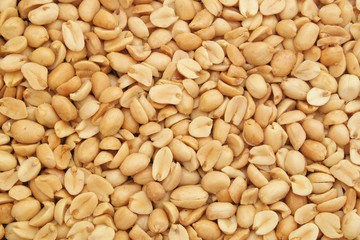 Roasted peeled peanuts