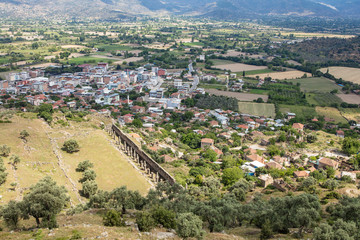 Views from the ancient city of Alinda. Aydin