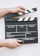 Fototapeta premium Cinema clapperboard