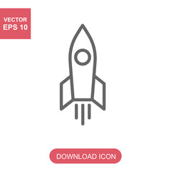 Campaign launch vector icon