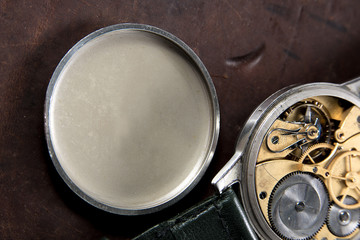 Back case of wristwatch