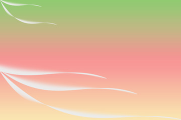 Background and white lines blowing by the wind.