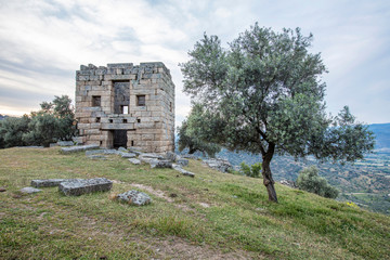 Views from the ancient city of Alinda. Aydin