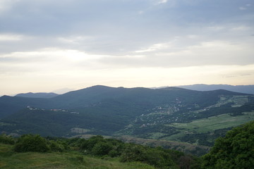 view of mountains