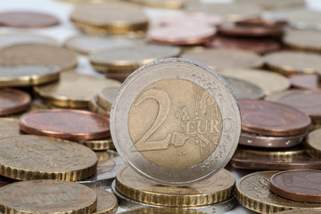 2 Euro Geldmünzen