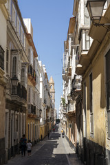View of Cadiz, south of Spain