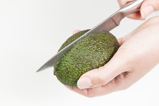 Avocado aufschneiden