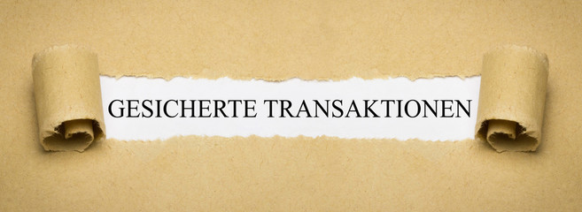 Gesicherte Transaktionen