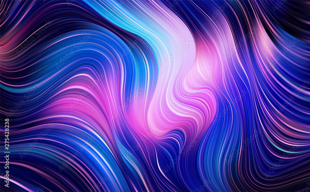 Poster vector modern colorful flow background. wave color liquid shape. abstract design.