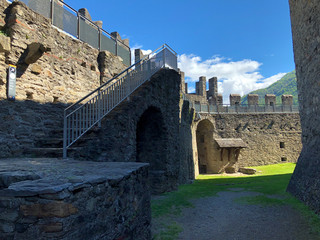 Montebello Castle or Castello di Montebello or Burg Montebello (The Castles of Bellinzona) - Canton...