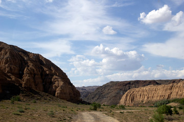Stunning beauty, the majestic Charyn canyon