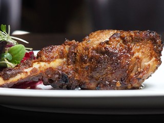 June 2019 - Peshawari Lamb Chops - Best End of Lamb Chops, Fennel, Star Anise, Raw Papaya, Pepper & Gram Flour 