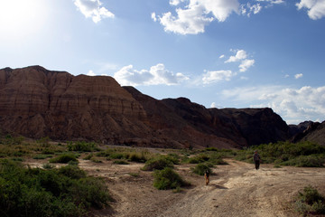 Stunning beauty, the majestic Charyn canyon