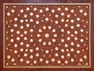 blue mosque, lectern details