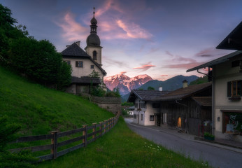 Fototapeta na wymiar Ramsau bei Berchtesgaden, Bavaria, Germany