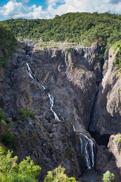 Riviere Barron et for&ecirc;t tropicale, Kuranda, Queensland, Australie