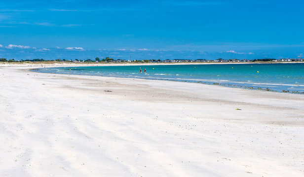 France, Brittany, Penmarch peninsula, Penmarch, plage du Ster (beach)