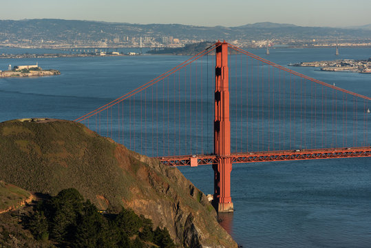 Fototapeta Beautiful photography of golden gate bridge