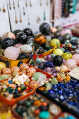 Beautiful colorful Asian gemstones 