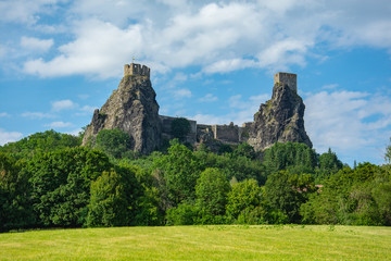 Ruin of Trosky Castle - Bohemian Paradise Czech Republic