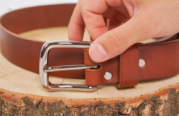 creating leather belts