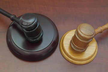 Different court decisions concept