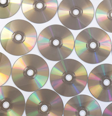 Background from the scattered compact discs of CD and DVD