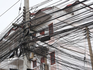 タイ王国　電柱