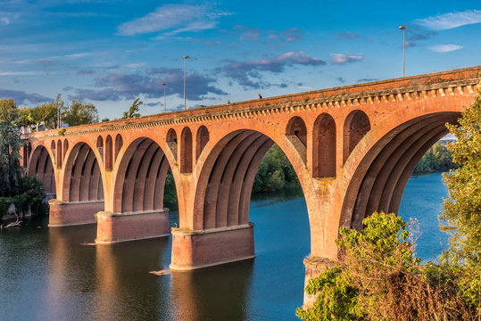 France, Tarn, Albi, Bridge of the 22nd of August 1944 on the Tarn river