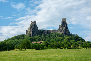 Ruin of Trosky Castle - Bohemian Paradise Czech Republic