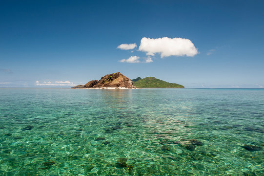Ilot Choazil coral reef,  Mayotte, France