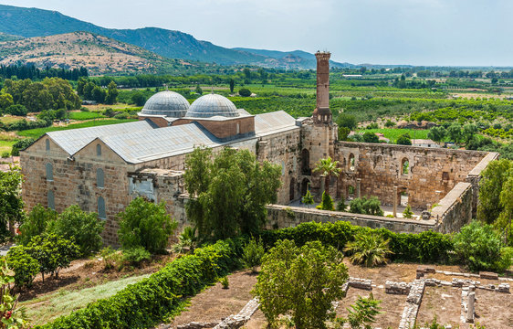 Turkey, Ayasoluk ( Seldjoukide city which succeeded to the byzantine city of Ephesus), Isa Bey Mosque (1374)