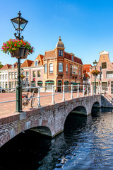 Fototapeta na wymiar Gracht in Alkmaar, Holland