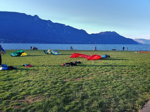 Kitsurf en savoie !