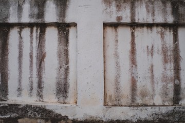 old wall with window