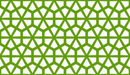 Vector illustration green geometric abstract background