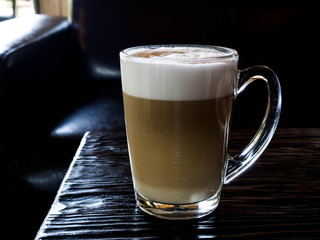 Cafe Latter - fresh coffee drink in glass
