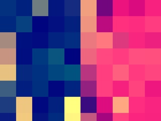 Colorful abstract pixelated background, vintage look.