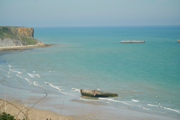 Arromanches Invasion harbor